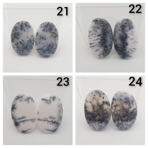 Natural dendritic agate pairs zdjęcie 6