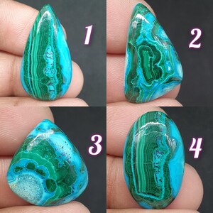 Malachite azurite cabochon , malachite cabochon , azurite cabochon , azurite with malachite cabochons