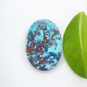 Natural azurite cabochon smooth oval shape azurite gemstone loose azurite for jewelry rare azurite for making jewelry wholesale azurite