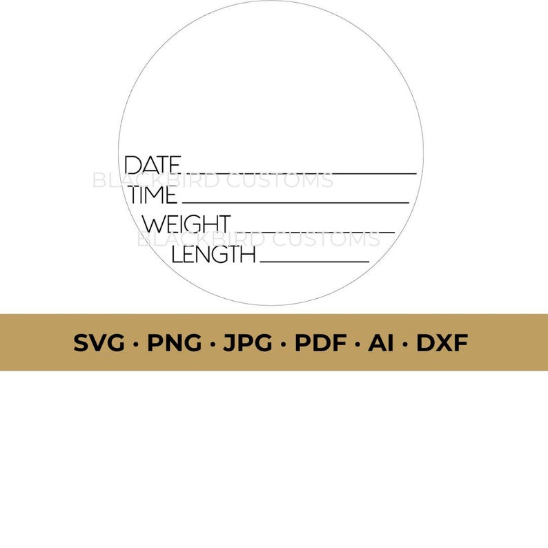 Birth Stat SVG BUNDLE, Birth Stat Round SVG, Birth Stat Svg, Birth Stat ...
