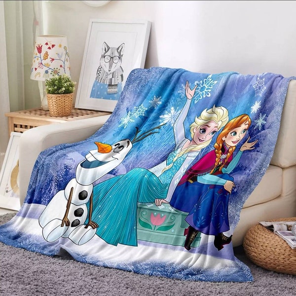 Frozen Blanket Etsy