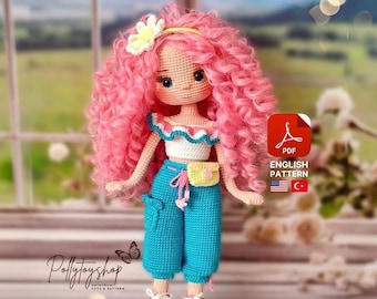 Amigurumi Pattern Masal Doll by Pollytoys | Amigurumi Crochet Pattern | Amigurumi Tutorial PDF File