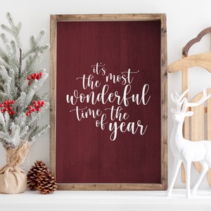 Christmas Printable Wall Art | Farmhouse Christmas Print | Holiday Decor | Minimalist Christmas | Christmas Farmhouse Decor | Farmhouse Sign