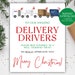 Delivery Driver Snack Sign | Thank You Delivery Drivers | Take A Snack ...