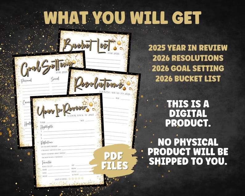Jahresende 2025, Neujahrsvorsatz, Ziele setzen, Bucket List, Selbstreflexion, Jahresrückblick 2025, Time Capsule, Ideen für Silvester Bild 8