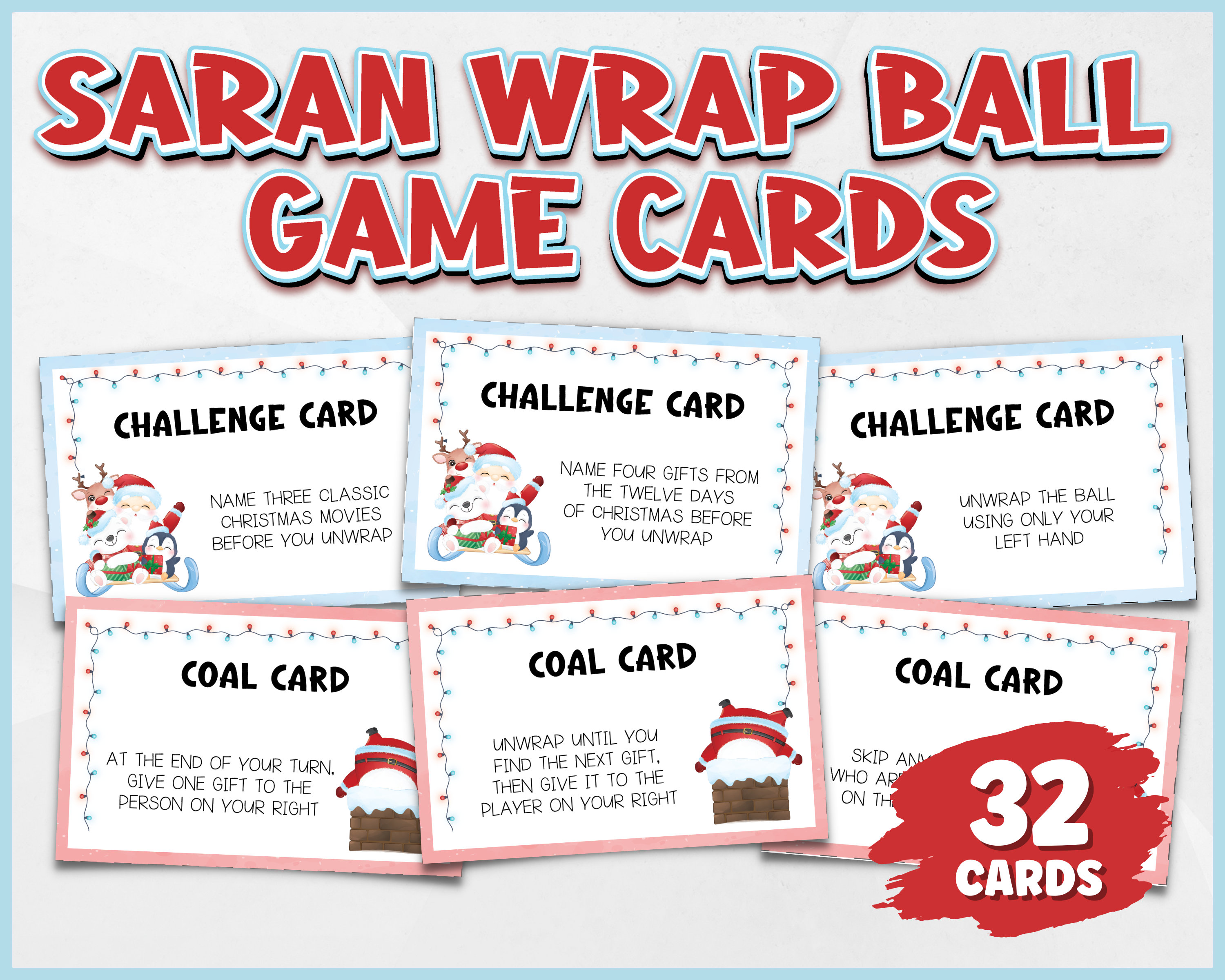 Saran Wrap Game Saran Wrap Ball Game Saran Wrap Challenge Etsy