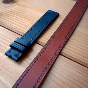 Correa de piel auténtica ajustable para Xiaomi Redmi Watch 2 Lite - negro