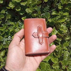 Hermes, Bearn, Ostrich, brown, Leather, Wallet