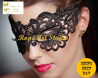 Soft Lace Masquerade Eye Mask/ Masquerade Prom Mask/ Half Face Mask/ Lace Mask/ Weddings Masks