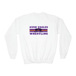 Avon Eagle Wrestling Youth Crewneck Sweatshirt
