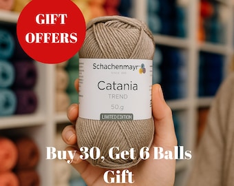 Mercerized Cotton Yarn: Schachenmayr Catania, Vibrant Amigurumi Yarn
