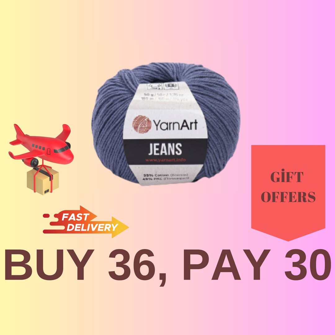 Amigurumi Yarn Yarn Art Jeans Soft Amigurumi Cotton Sport Etsy