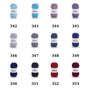 Baby blanket yarn, accesories yarn