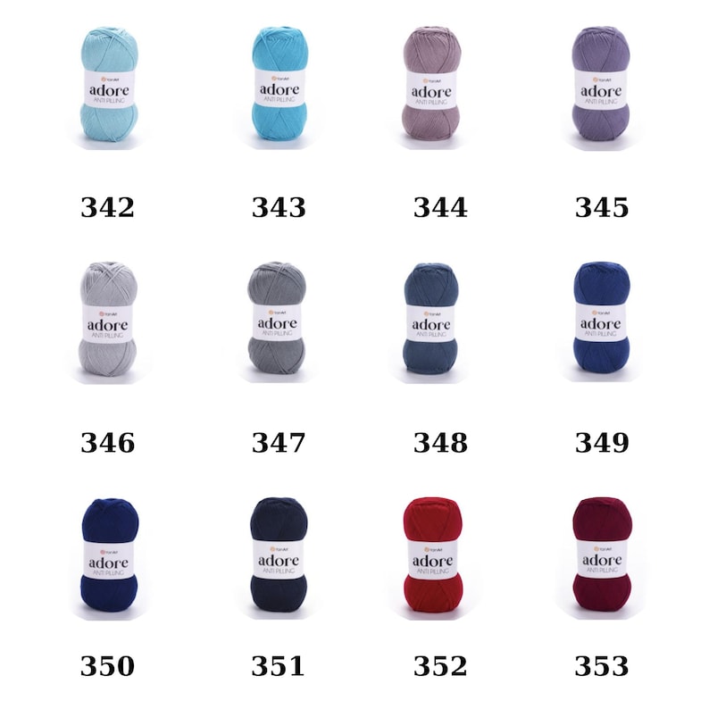 Baby blanket yarn, accesories yarn