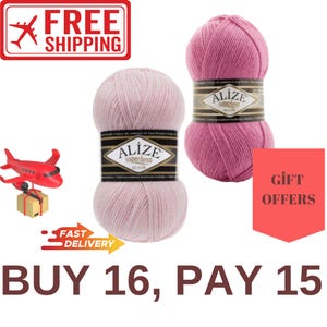 Alize Süperlena Klasik Yarn: Soft Acrylic Blend for Knitting & Crochet