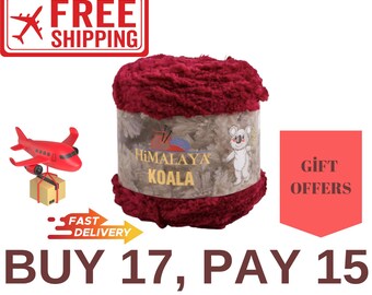 Himalaya Koala Yarn: Fluffy Micro Polyester Blanket Yarn