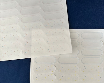 Iron On Blank Fabric Label: Non Smear