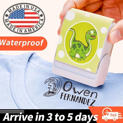 Custom Clothing Stamp Personalized Fabric Stamp Self - Etsy