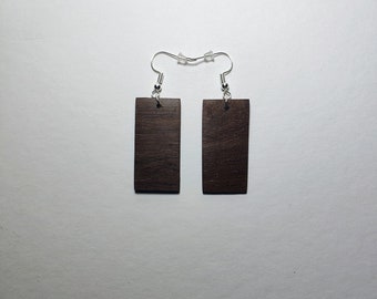 Madagascar Rosewood Earrings