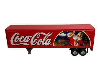 Coca-cola 1:64 Scale Die-cast Metal Vintage Truck Collectible - Etsy