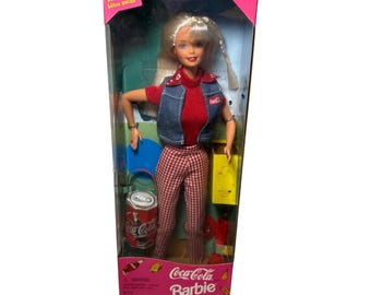 コカ・コーラ ピクニック バービー人形 1997年 マテル 19626 IOB