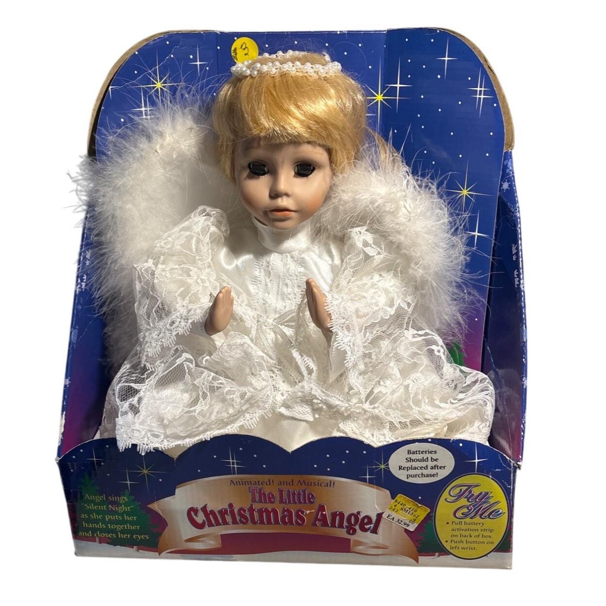 The Little Christmas Angel Animated Musical Doll 12