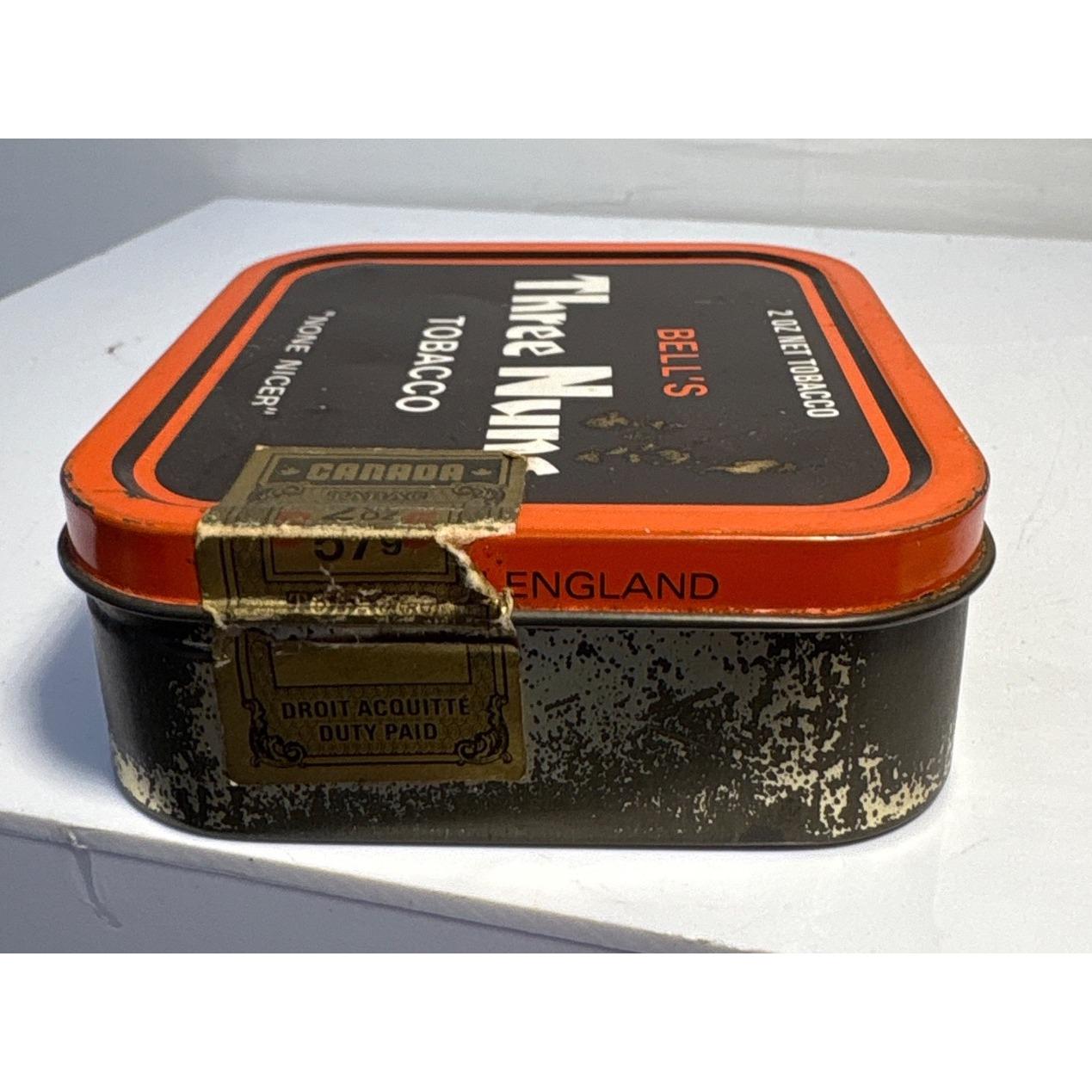 Bells Three Nuns Tobacco Tin None Nicer England Vintage Imperial Tobacco