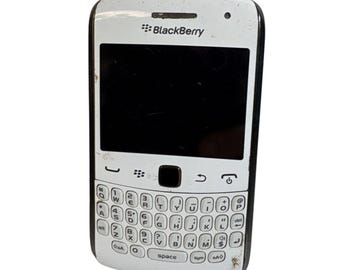 Blackberry Curve 9320 Smartphone White QWERTY Keyboard UNTESTED
