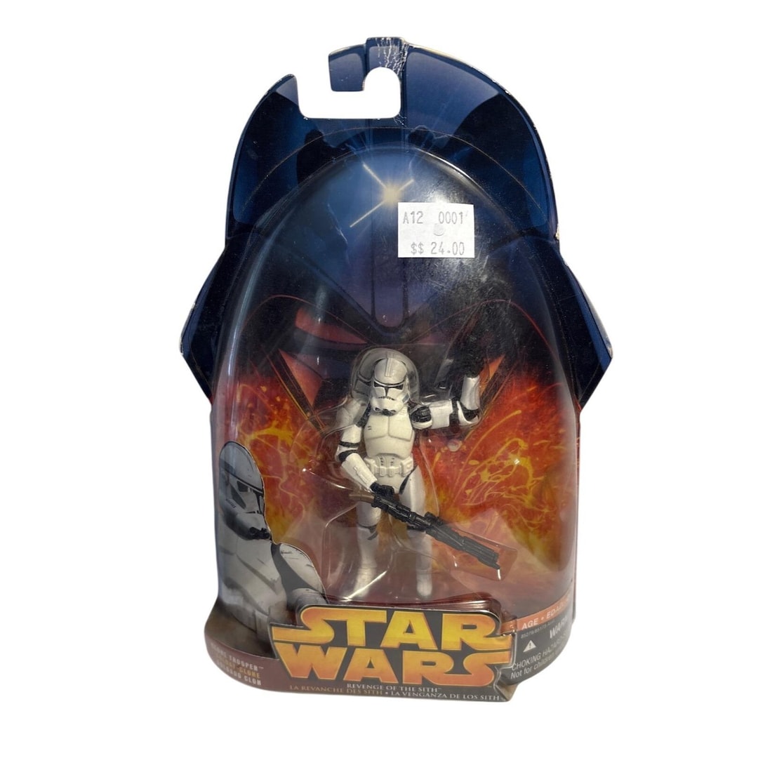 Star Wars Revenge of the Sith Clone Trooper Action Figure 2005