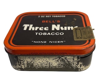 Bells Three Nuns Tobacco Tin None Nicer England Vintage Imperial Tobacco