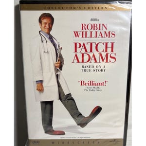 Robin Williams Patch Adams DVD Collectors Edition Based On A True Story NEW