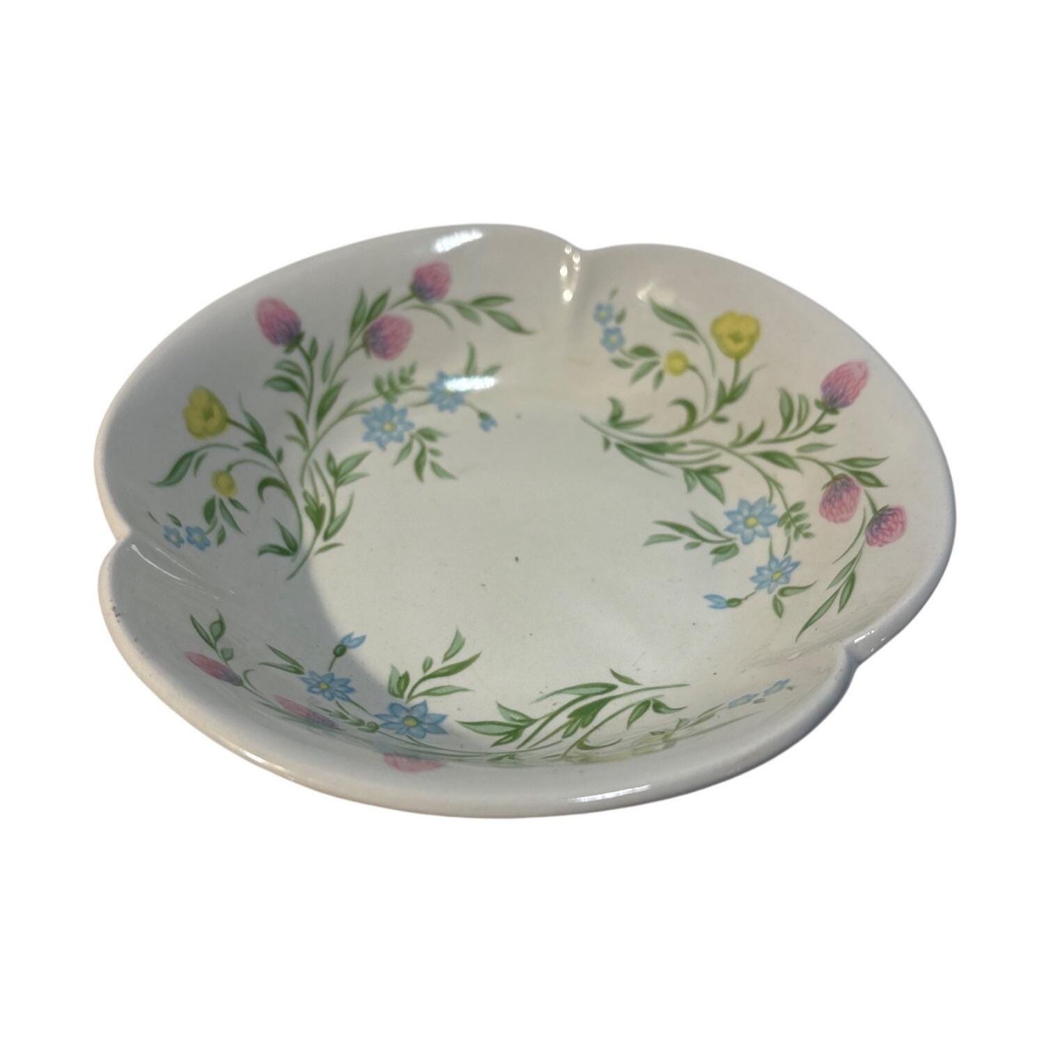 Jupe Vintage St Michael Marks & Spencer – Taille 14, Plissée Fleurie, Années 80