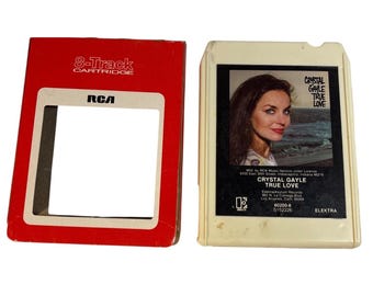 Crystal Gayle True Love 8-Track Cartridge 1982 Elektra Records