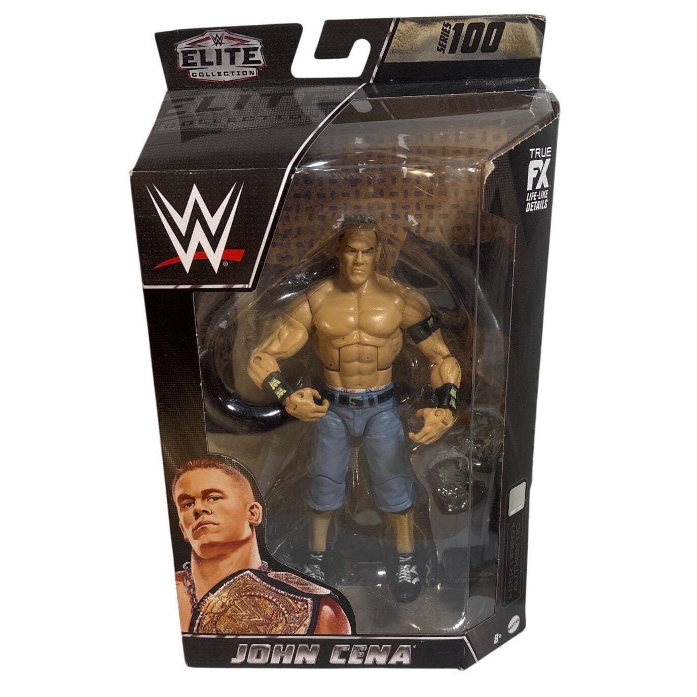 Action Figure WWE John Cena | Elimination Chamber 2010, 17 Cm, Articolata