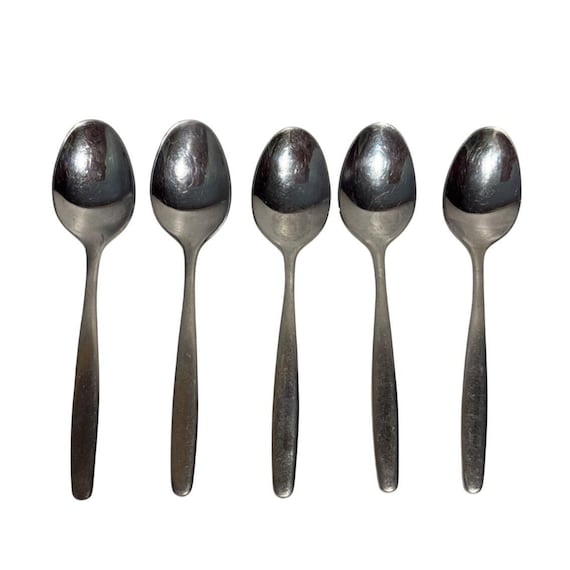 WMF Cromargan Spoons Demitasse Stainless Steel 4.25