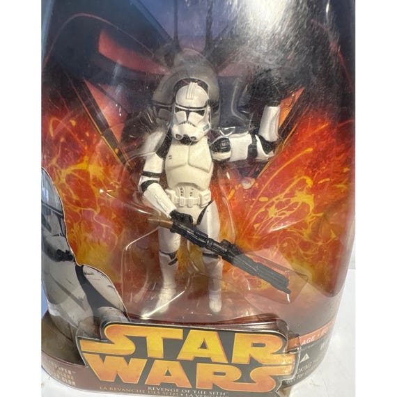 Star Wars Revenge of the Sith Clone Trooper Action Figure 2005
