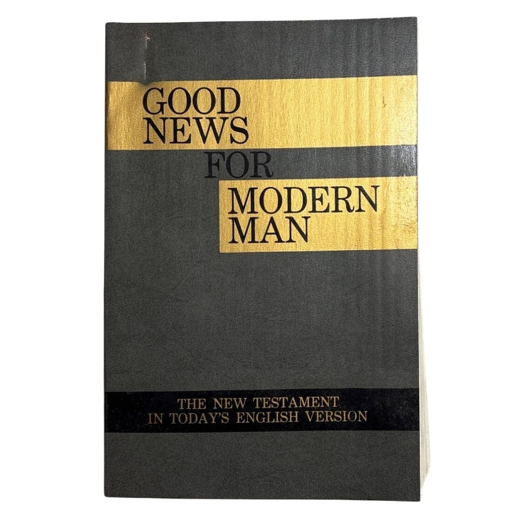 New Testament Bible Good News for Modern Man English Paperback 1966 - Etsy