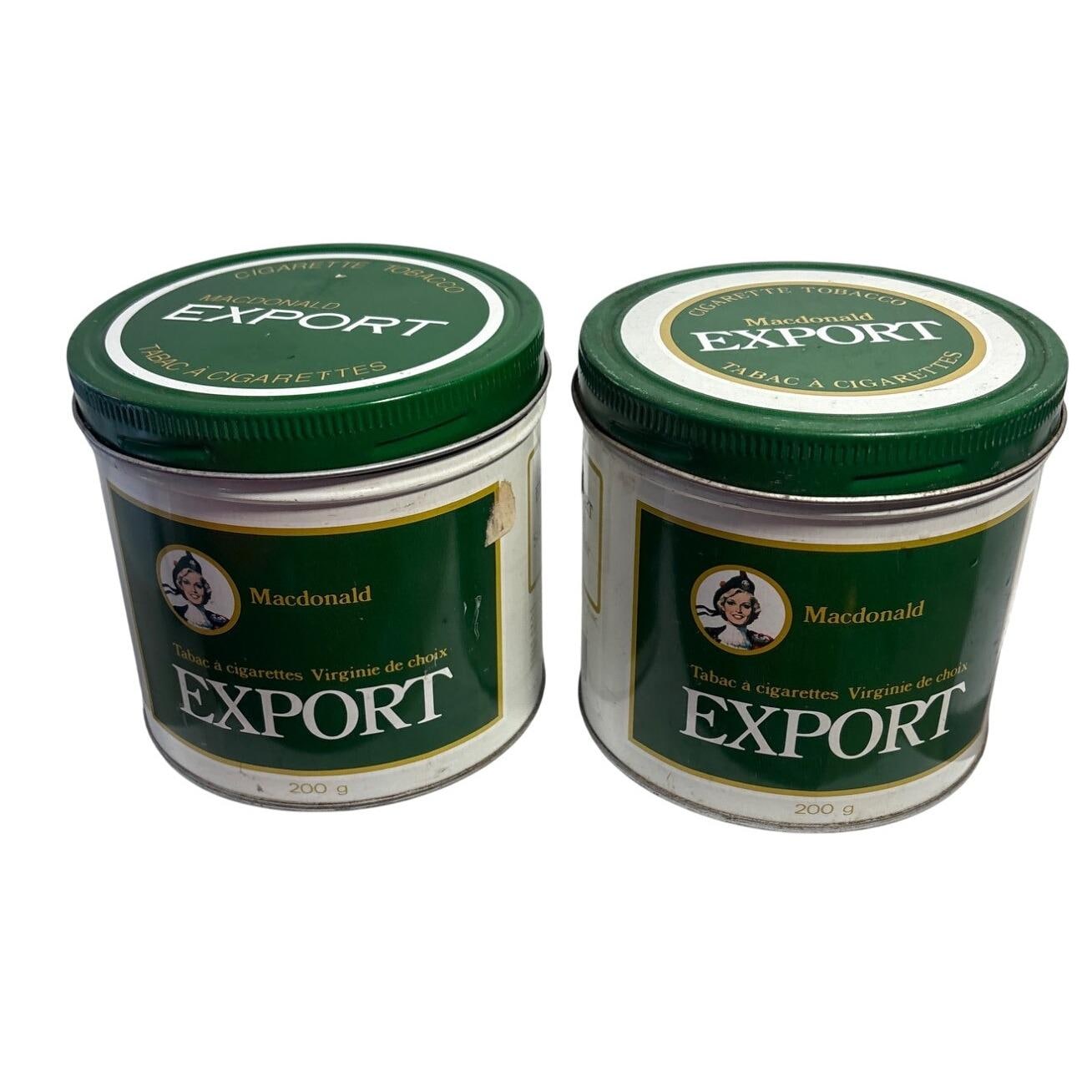 Export Tobacco Can