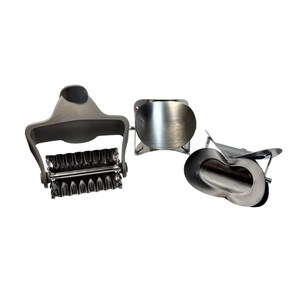 Pampered Chef Rolling Cookie Cutter Set #1442 REtired Like New Never Used