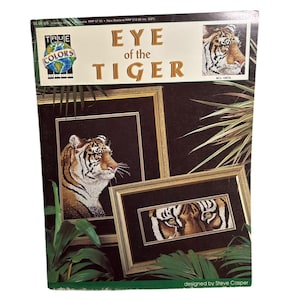 Oog van de tijger-kruissteekpatroon van True Colors International