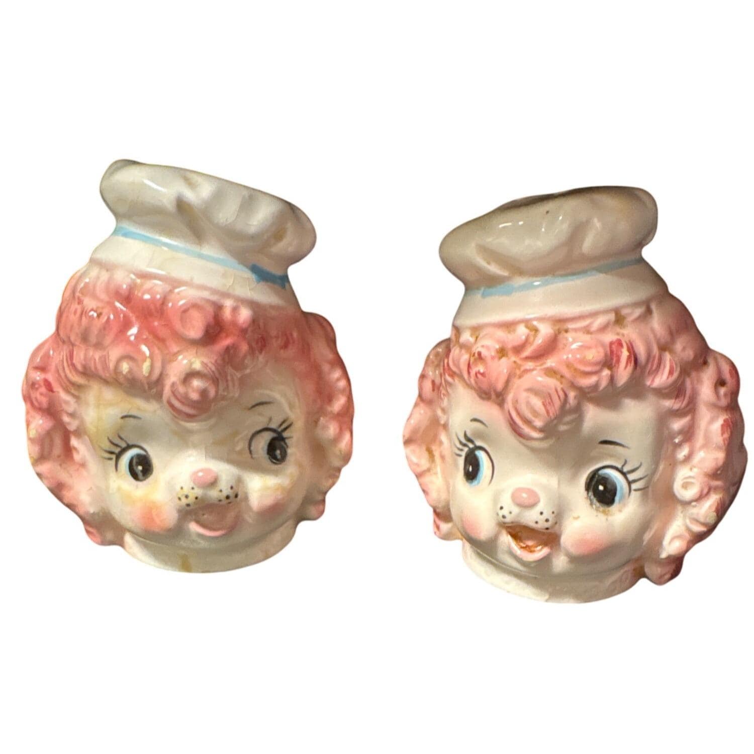 Lefton Pink Poodle Chef - Etsy