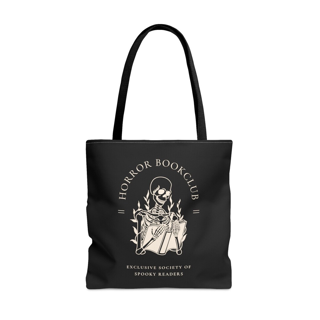 Vintage Horror Books Tote Bag Horror Gifts Horror Merch Etsy