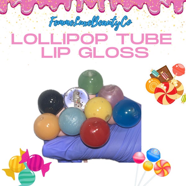 Lollipop Lip Gloss Etsy