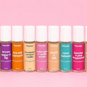 Rollerball Perfume Oils, Luxury Perfume, Phthalate & Paraben Free Fragrance, 10mL Handmade Perfumes, Long-Lasting Scents