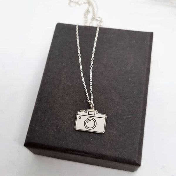 Camera Necklace - Etsy