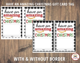 Teacher Christmas Printable Gift Card Holder | Amazing Gift Card Holder | Teacher Christmas Holiday Gift Ideas | Coach Gift | Easy Teacher