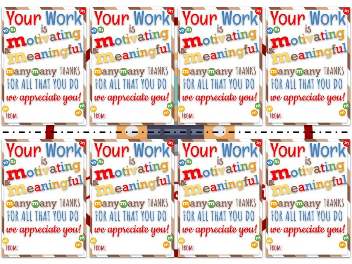 Printable Teacher Gift Tags, M&amp;M Teacher Tags, Mm Tags, Easy Teacher ...