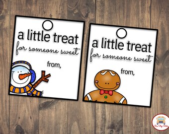 etiqueta imprimível do presente do professor do feriado do | Tag do professor do Natal | Etiqueta Clássica | Presente do professor | Etiqueta do professor | Etiqueta de biscoito | Etiqueta de doces