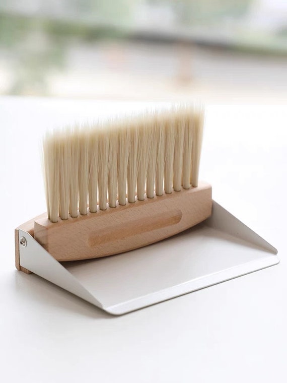 Desk Cleaning Kit Childsized Wooden Broom and Dustpan Etsy