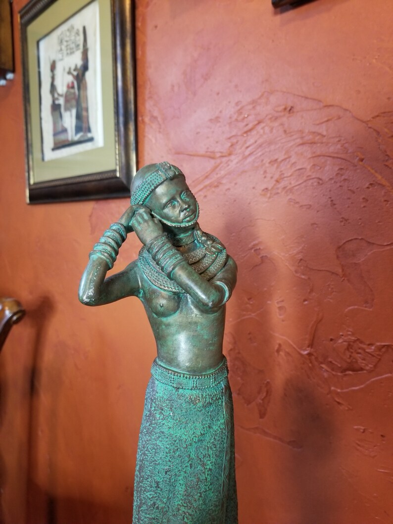 Exquisite African Beauty Fine Art Sculpture Etsy